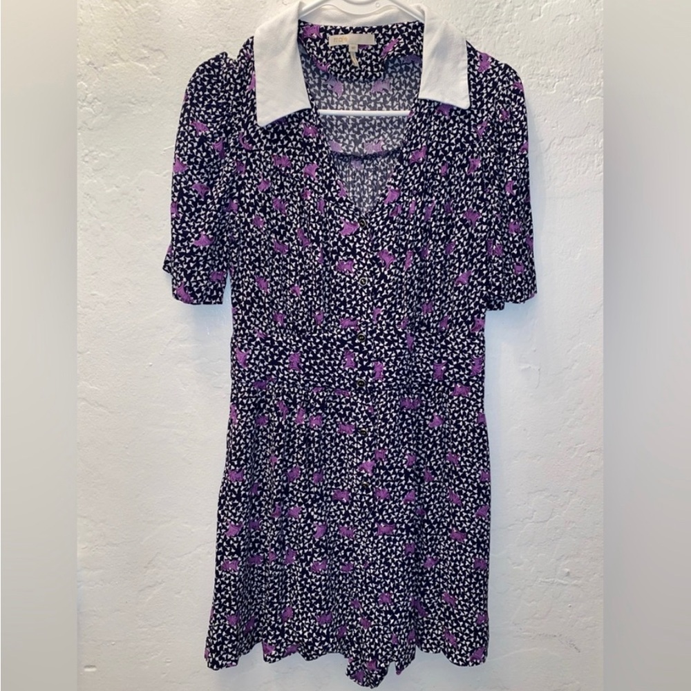 Maje Collared Romper - Picture 2 of 5